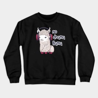 No Drama Llama Crewneck Sweatshirt